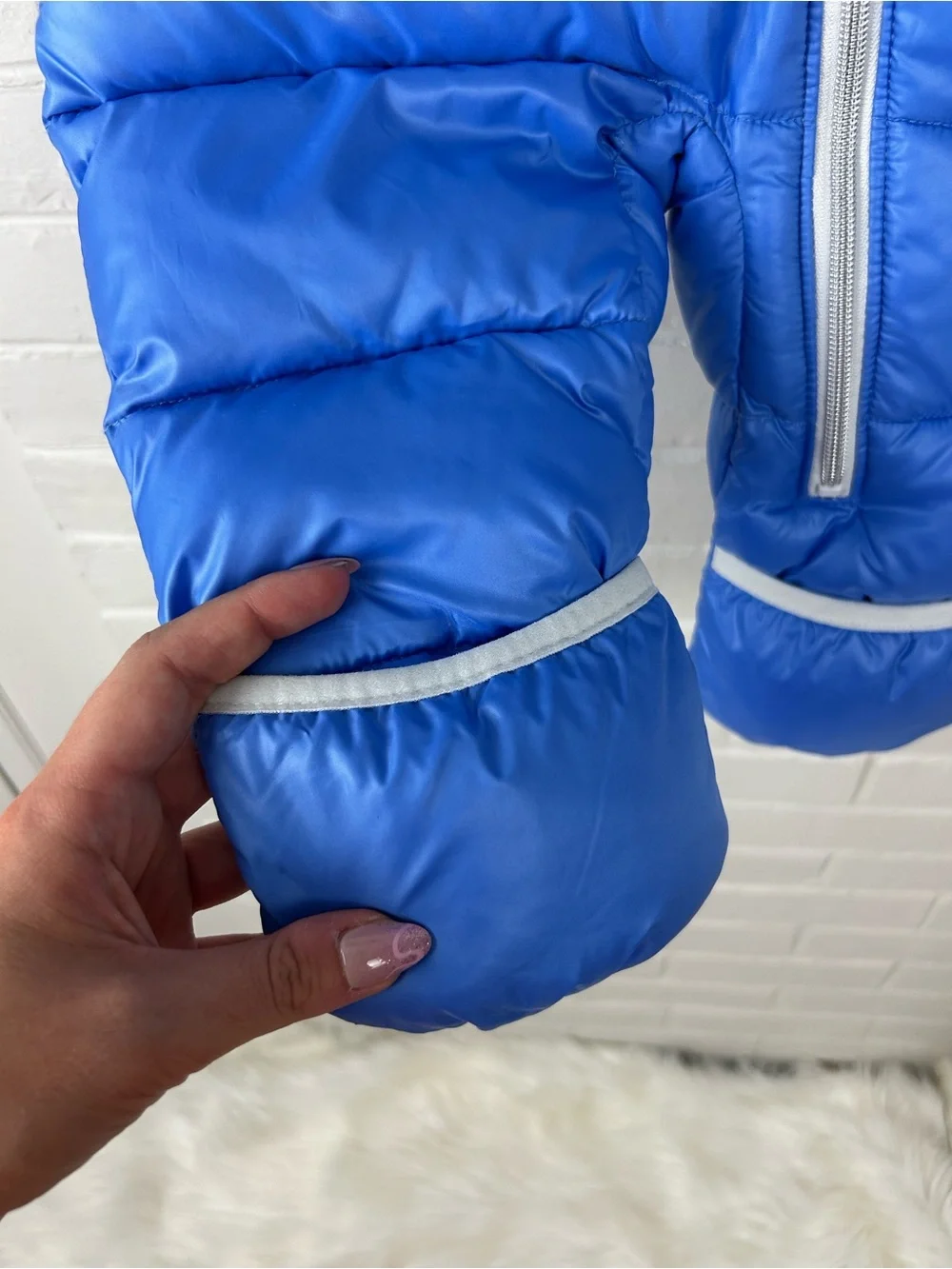 Michael Michael Kors Baby One Piece Puffer Snowsuit Size 6-12MOS